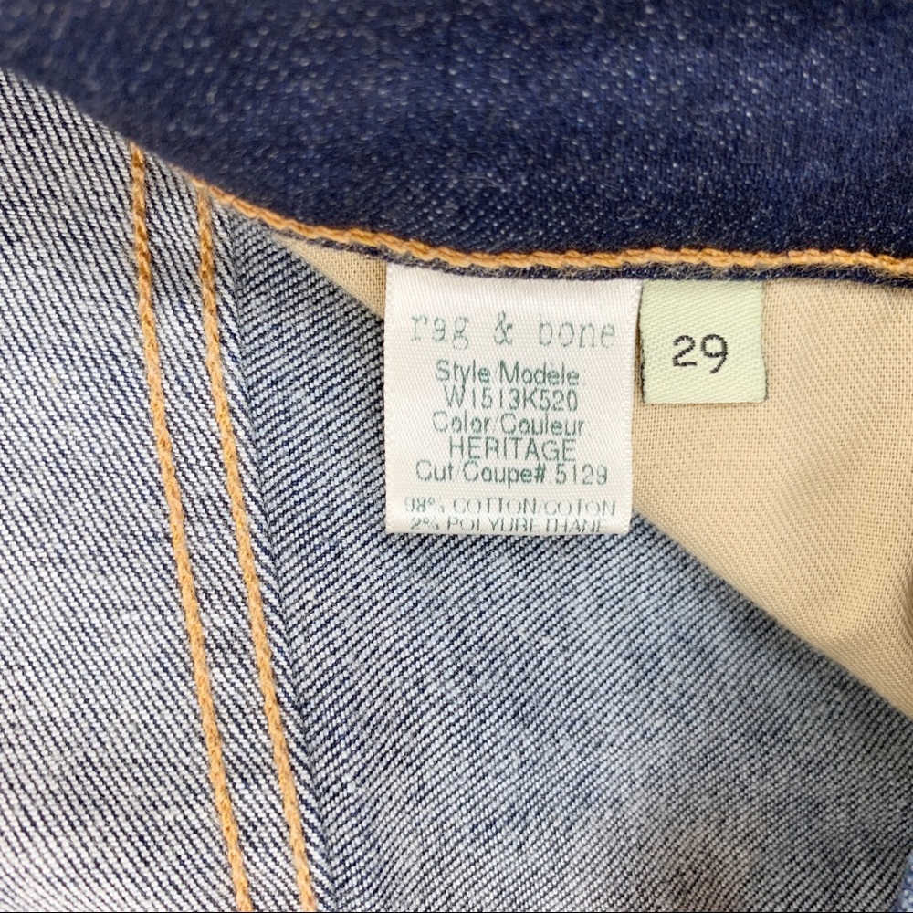 Rag & Bone High Rise Skinny - Picture 6 of 7